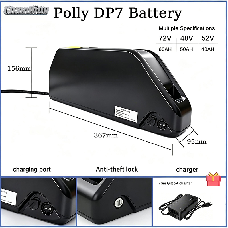 Hailong ebike battery 52v 36v  - Ebike Battery 48V 20Ah Hailong ulasan dan harga
