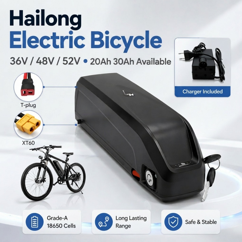 Versatile Hailong Battery, Mul - Ebike Battery 48V 20Ah Hailong ulasan dan harga