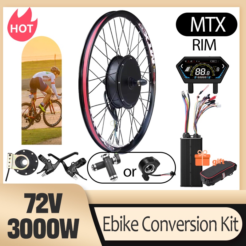 3000W MTX39 E bike Conversion  - Ebike Conversion Kit 72V 3000W ulasan dan harga